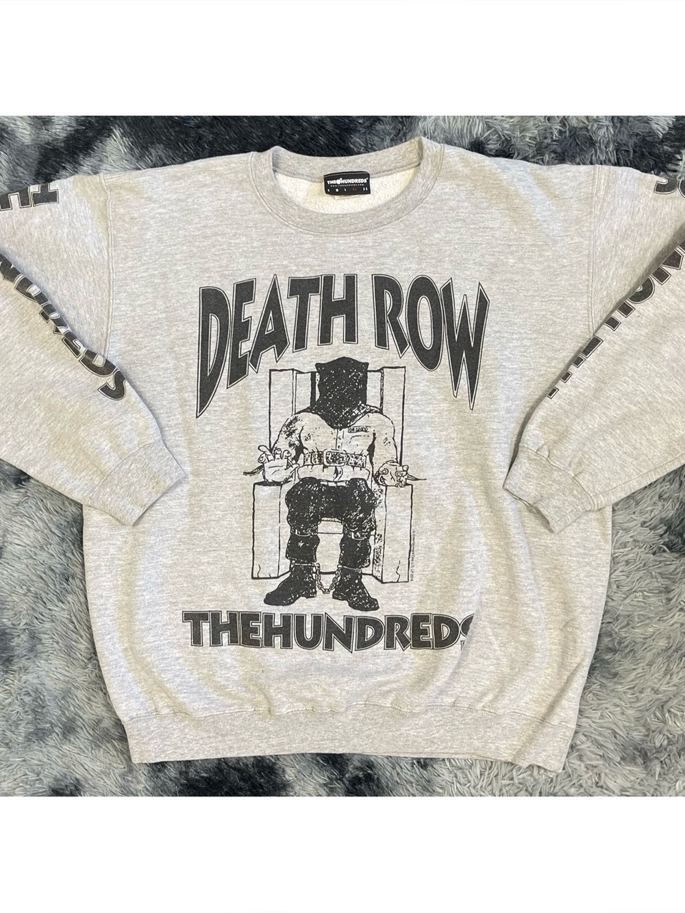 The Hundreds x Death Row Records Graphic Crewneck Pullover Sweater